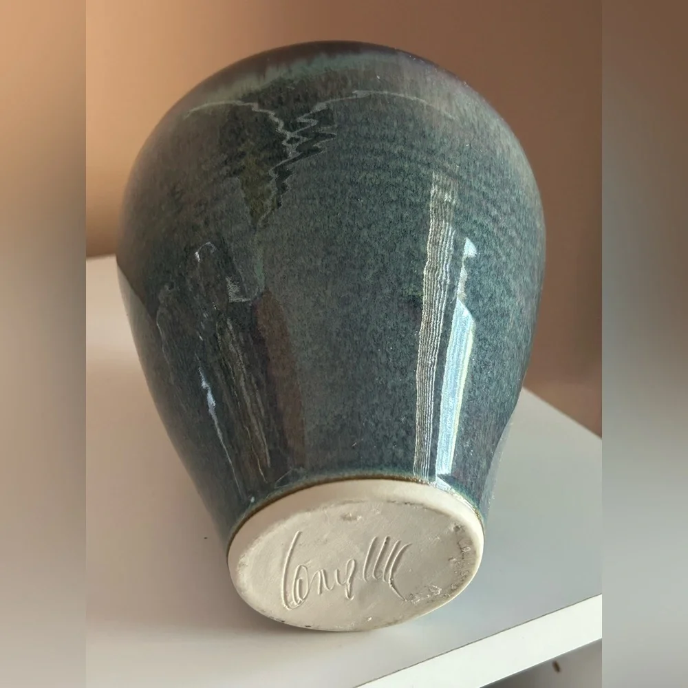 Bill Campbell Flambeaux Crystalline Glaze Studio Art Pottery 7